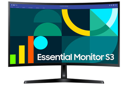 27IN S36SD 16:9 CURVED TAA 100HZ 1920X1080 HAS HDMI/DP 1YR