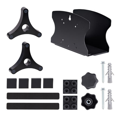 PC WALL MOUNT BRACKET/HOLDER - FOR DESKTOP COMPUTER TOWER SHELF