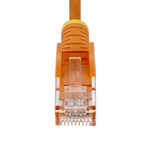 SLIM CAT6 CABLE ORANGE LSZH SLIM SNAGLESS RJ45 UTP PATCH CABLE