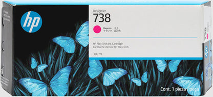 738 300-ML MAGENTA DESIGNJET INK CARTRIDGE