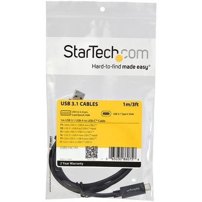 3FT USB TO USB C CABLE USB-IF CERTIFIED USB3.1 CHARGING CORD M/M
