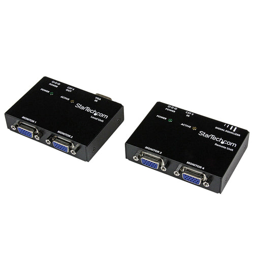 VGA VIDEO EXTENDER OVER CAT5 (ST121 SERIES)