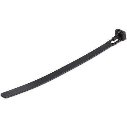 100PK REUSABLE CABLE TIES NYLON PLASTIC ADJUSTABLE ZIP TIES 6 INCH
