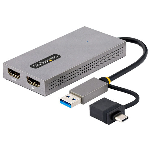 USB TO DUAL HDMI ADAPTER 4K EXTERNAL CONVERTER DONGLE