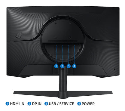 27IN ODYSSEY CURVED 165HX TILT STAND HDMI/DP FREESYNC 1YR