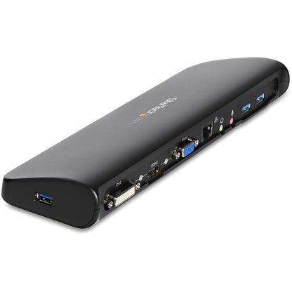 USB 3.0 DOCKING STATION UNIVERSAL DUAL MONITOR HDMI DVI VGA