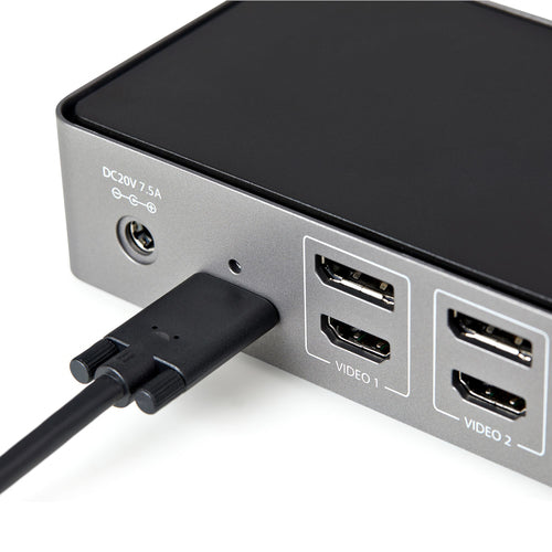 TRIPLE MONITOR USB C USB A DOCK TYPE C DOCKING STATION USBC DOCK