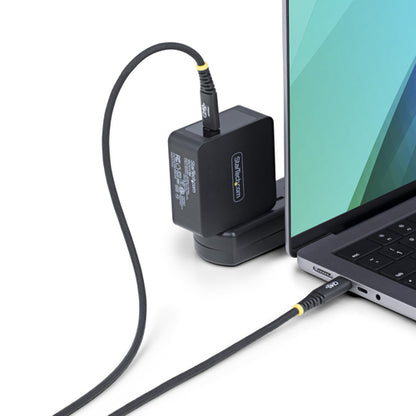 USB-C CABLE USB-IF CERTIFIED 240W PD/SILICONE JACKET/RUGGED (S2CEPR6F-USB-CABLE)