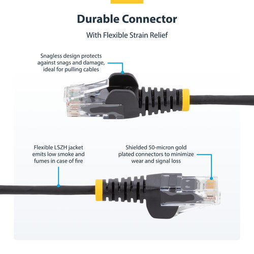 SLIM CAT6 CABLE GREEN LSZH SLIM SNAGLESS RJ45 UTP PATCH CABLE