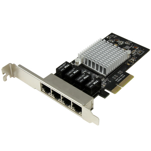 4 PORT PCIE NETWORK CARD LAN GIGABIT ETHERNET NIC ADAPTER INTEL