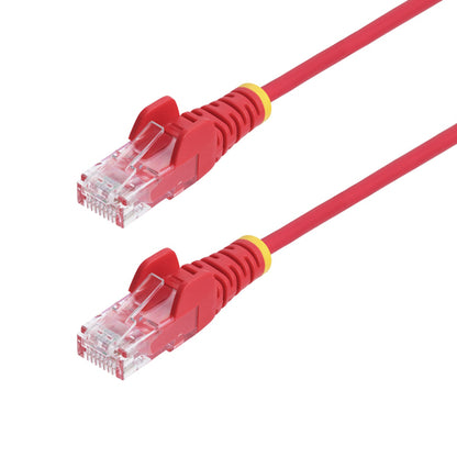 SLIM CAT6 CABLE RED LSZH SLIM SNAGLESS RJ45 UTP PATCH CABLE