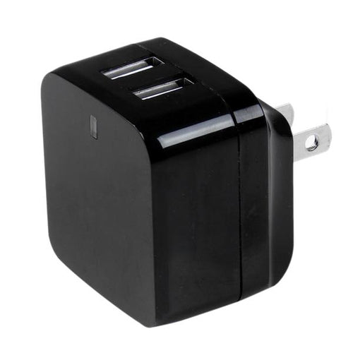 2 PORT USB TRAVEL WALL CHARGER UNIVERSAL TRAVEL DUAL USB ADAPTER
