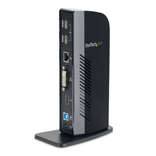 USB 3.0 DOCKING STATION UNIVERSAL DUAL MONITOR HDMI DVI