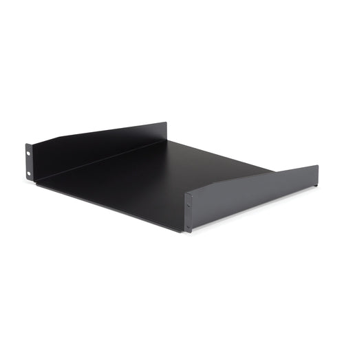BLACK STANDARD UNIVERSAL SERVER RACK CABINET SHELF