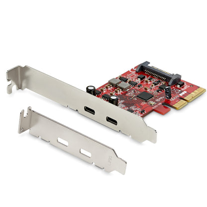 2 PORT USB C PCIE CARD USB 3.1 GEN 2 TYPE C PCI EXPRESS USB C CARD