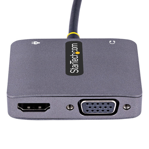 USB C VIDEO ADAPTER CONVERTER W/ HDMI VGA - MULTI DISPLAY DONGLE