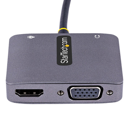 USB C VIDEO ADAPTER CONVERTER W/ HDMI VGA - MULTI DISPLAY DONGLE