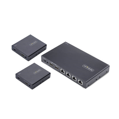 4-PORT HDMI EXTENDER/SPLITTER - 1X4 HDMI OVER ETHERNET KIT