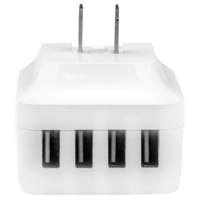 4 PORT USB TRAVEL WALL CHARGER UNIVERSAL TRAVEL USB POWER ADAPTER