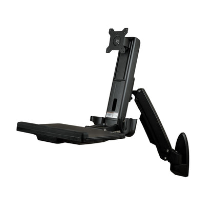 WALL MOUNT WORKSTATION STANDING DESK HEIGHT ADJUSTABLE MONITOR