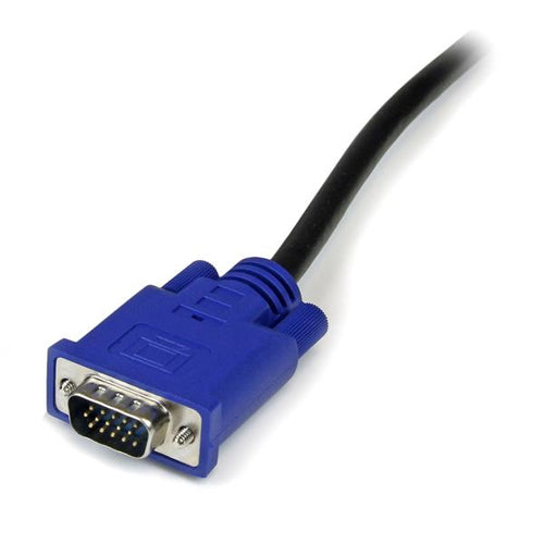 10FT SLIM USB VGA KVM CABLE KVM CONSOLE USB VGA VIDEO THIN CORD