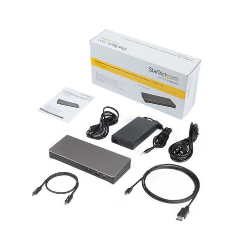 THUNDERBOLT 3 DOCK 4K 85W PD DUAL MONITOR LAPTOP DOCKING STATION