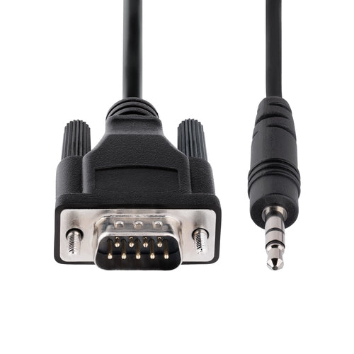 3FT DB9 TO 3.5MM SERIAL CABLE RS232 MALE TO 3.5MM SERIAL CABLE