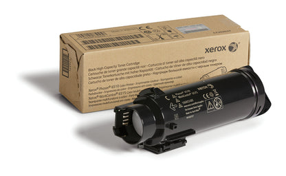 BLACK HIGH CAP TONER CARTRIDGE WC 6515 PHASER 6510 5500 PAGES