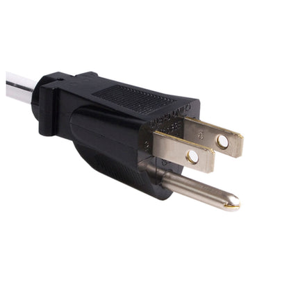 6FT COMPUTER POWER CORD NEMA 5-15P TO RIGHT ANGLE C13 POWER CORD