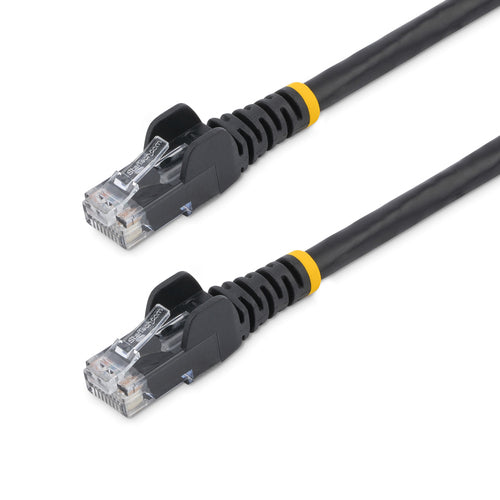 15FT BLACK 10 PACK CAT6 CABLE SNAGLESS RJ45 UTP PATCH CABLE CORD