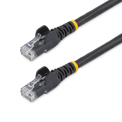15FT BLACK 10 PACK CAT6 CABLE SNAGLESS RJ45 UTP PATCH CABLE CORD