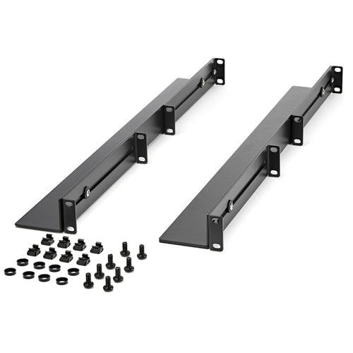 UNIVERSAL SERVER RACK RAILS 1U ADJUSTABLE NETWORK RACK MOUNT RAILS