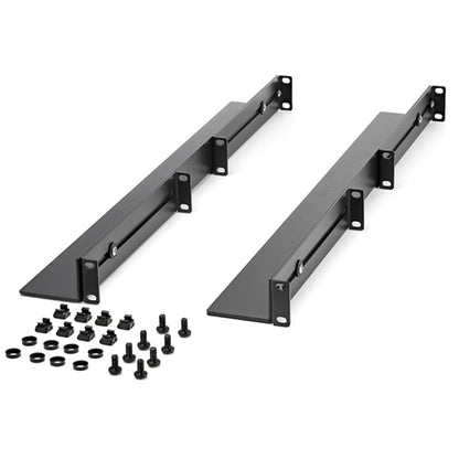 UNIVERSAL SERVER RACK RAILS 1U ADJUSTABLE NETWORK RACK MOUNT RAILS