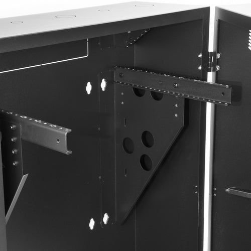 WALL MOUNT PATCH PANEL CABINET 8U VERTICAL NETWORK ENCLOSURE