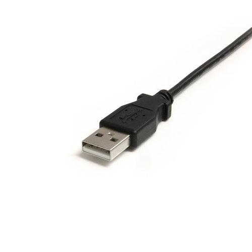 3FT RIGHT ANGLE MINI USB CABLE USB 2.0 A TO MINI B CHARGING CORD (USB2HABM3RA)