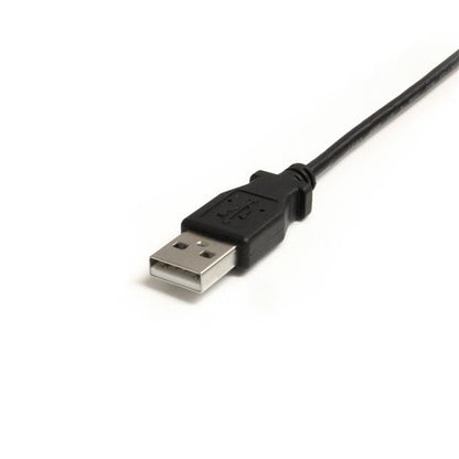 3FT RIGHT ANGLE MINI USB CABLE USB 2.0 A TO MINI B CHARGING CORD (USB2HABM3RA)