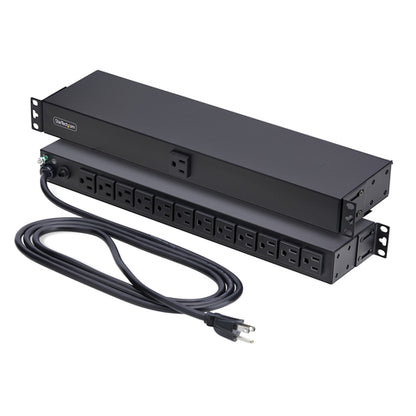 13-OUTLET RACKMOUNT PDU - 1U SERVER POWER STRIP FOR 19IN RACK