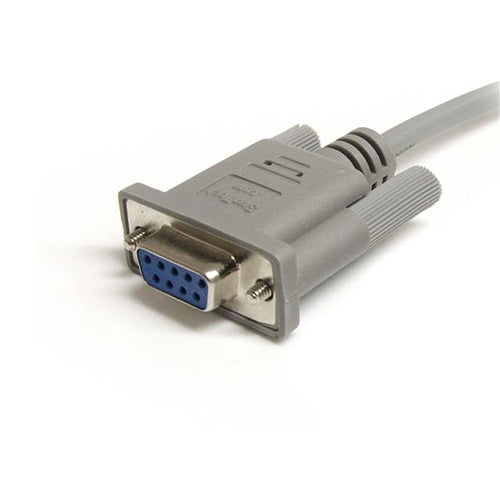 25FT DB9 M/F NULL MODEM SERIAL CABLE