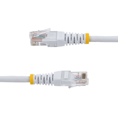 25FT WHITE CAT5E ETHERNET CABLE RJ45 PATCH CABLE GIGABIT LAN CORD