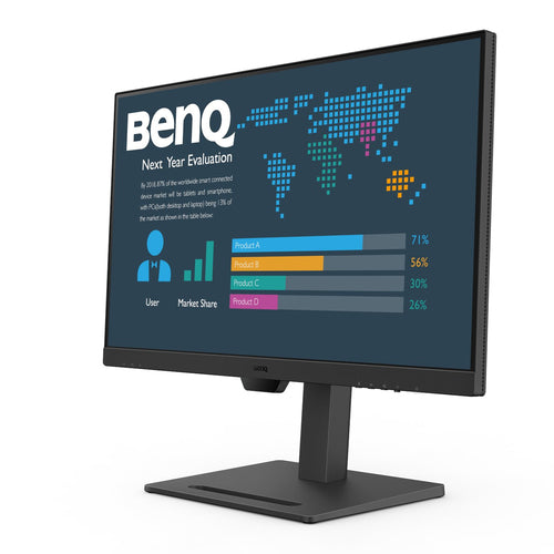 27IN IPS 2560X1440 BLACK 75HZ USB C HDMI V1.4 SPK HEIGHT ADJUST