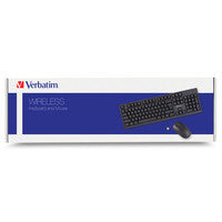 WIRELESS KEYBOARD AND MOUSE 2.4GHZ-AMBIDEXTROUS-PLUG AND FORGET