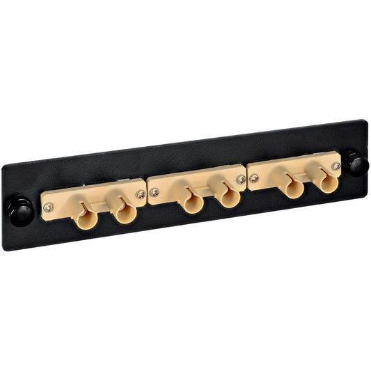 ADAPTER PANEL- 6-SIMPLEX ST- METAL BLACK