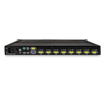 8 PORT RACKMOUNT KVM CONSOLE INTEGRATED LCD MONITOR KVM SWITCH