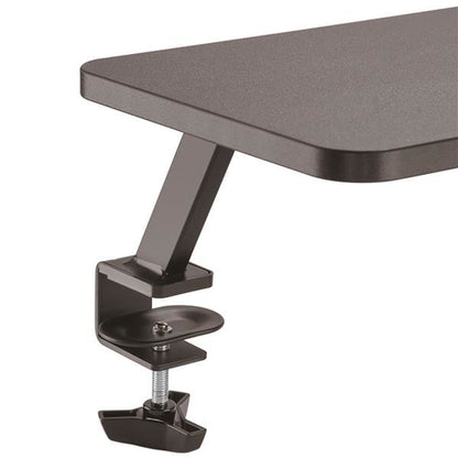 CLAMP ON MONITOR RISER SHELF ELEVATED COMPUTER MONITOR PLATFORM