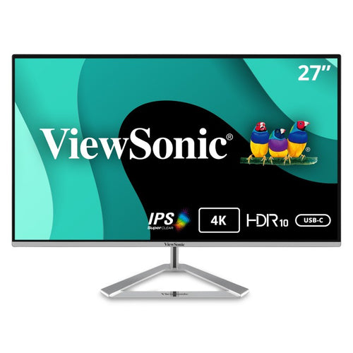 27 4K UHD THIN-BEZEL IPS MNTR W/ USB-C HDMI  DP 3840 X 2160