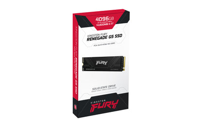 4096GB KINGSTON FURY RENEGADE G5 PCIE 5.0 M.2 NVME SSD