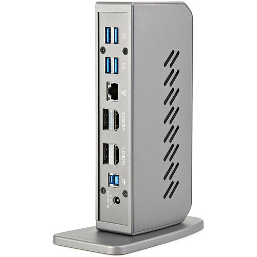 USB C USB A DOCK DUAL MONITOR HYBRID UNIVERSAL ETHERNET HDMI DP