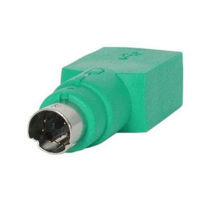 USB MOUSE TO PS2 ADAPTER USBAF/DIN6M GREEN