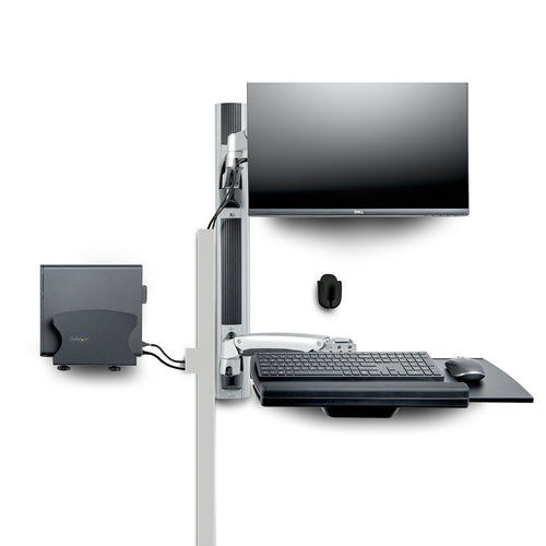 WALL MOUNT WORKSTATION - WITH DESKTOP PC WALL MOUNT-BRACKET