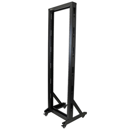 2 POST OPEN FRAME SERVER RACK NETWORK EQUIPMENT AV MEDIA RACK